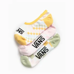 VANS W' CLASSIC CHECK CANOODLE 3 PACK SOCKS - VN0A5L6TZQO1