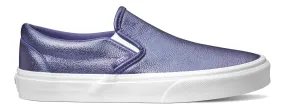 Vans Women's Classic Slip-On (Metallic) Veronica/ True White