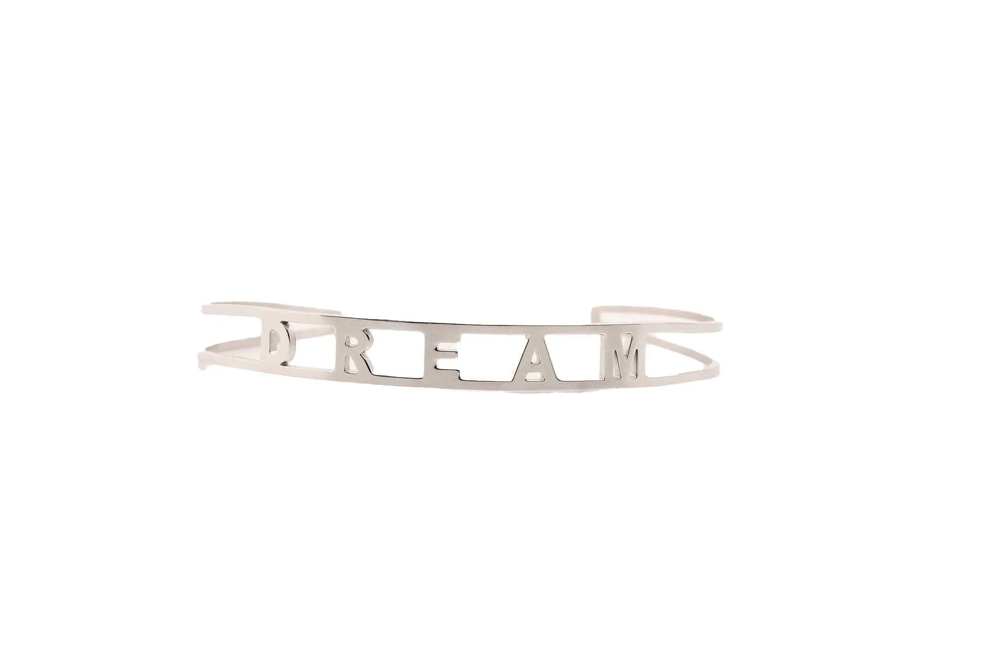 White Gold Empowered Cuff