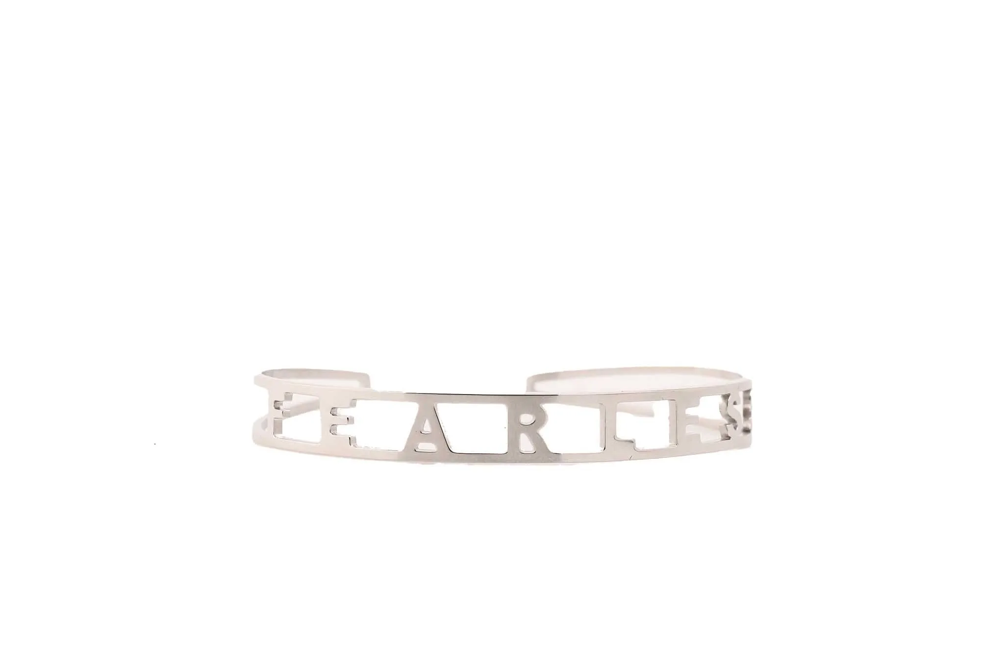 White Gold Empowered Cuff