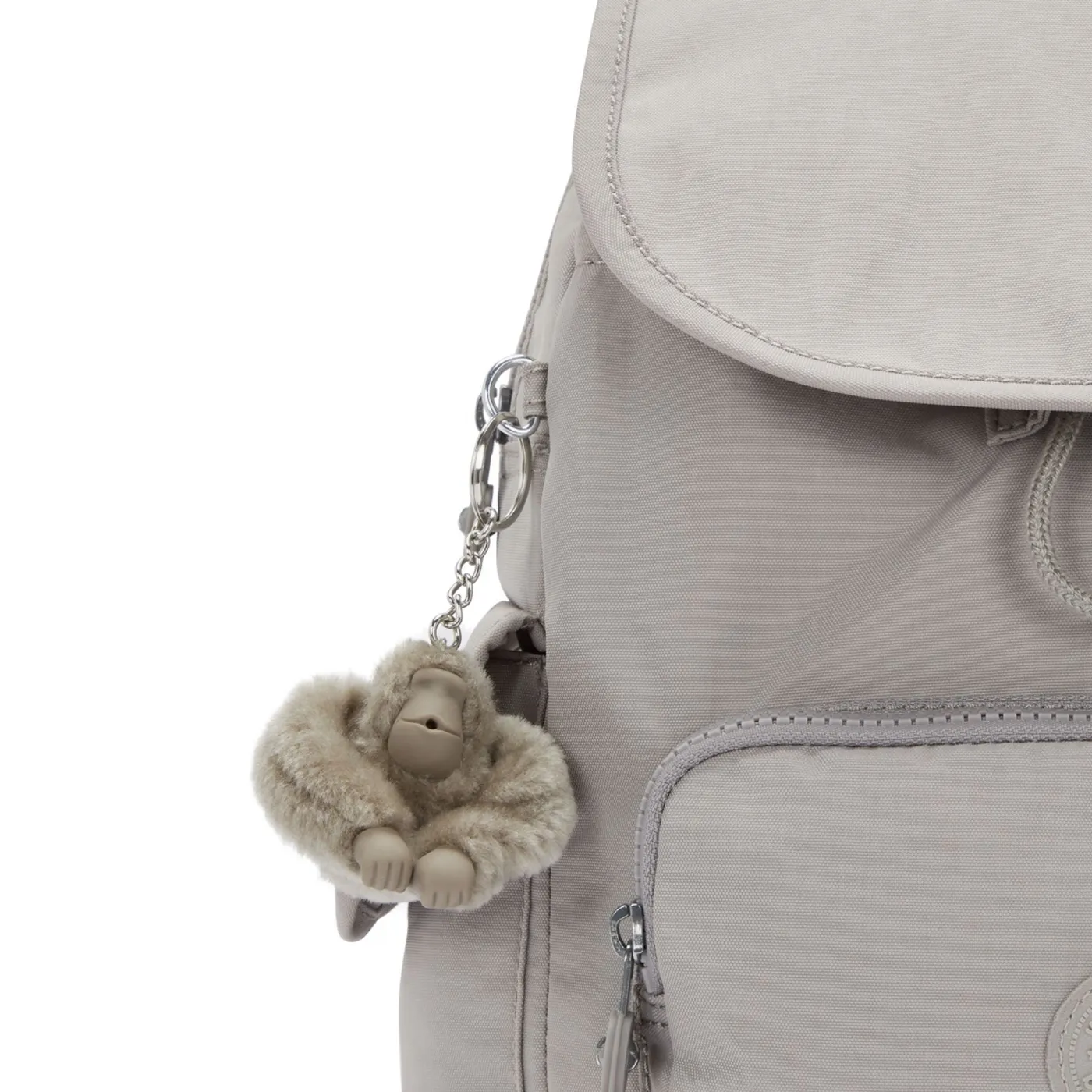 ZAINO KIPLING DONNA CITY PACK S GREY GRIS KPK1563589L1